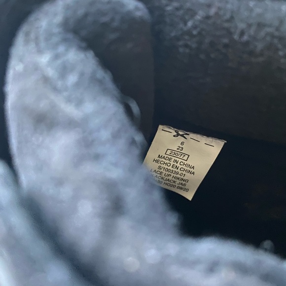 Faux suede hiking fashion boots - Picture 7 of 9